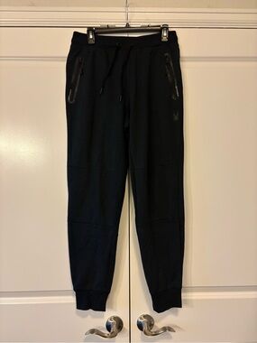 Women’s  Black Spyder Fleece Jogger Pants